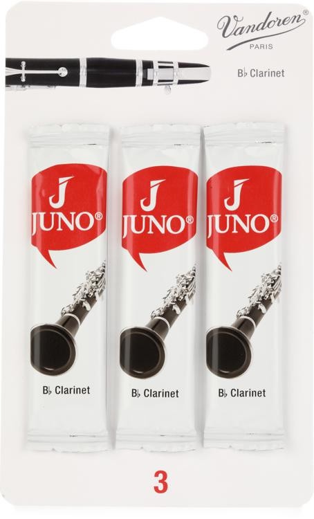 Juno Jcr013/3 Bb Clarinet Reeds - 3.0 (3-Pack)