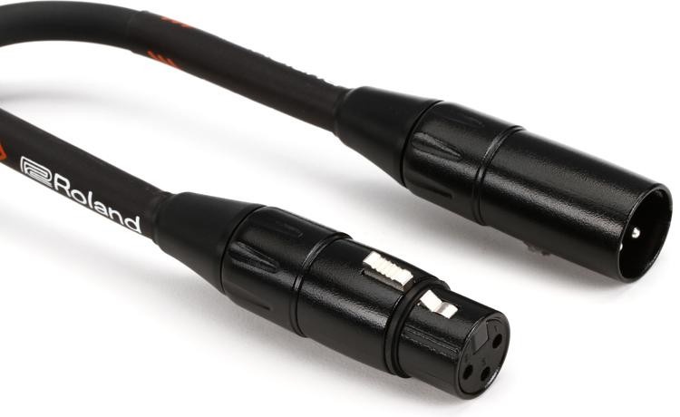 Roland Rmc-B5 Black Series Microphone Cable - 5 Foot