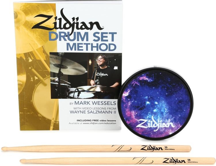 New  Zildjian Drum Set Method Value Pack