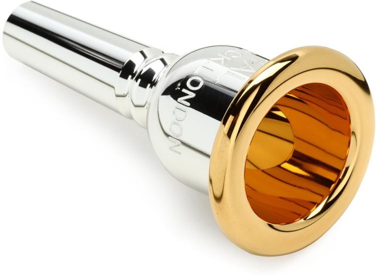 Denis Wick Heritage Series Trombone Mouthpiece - 4Al With Gold-Plated Rim