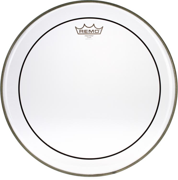 Remo Pinstripe Clear Drumhead - 15 Inch