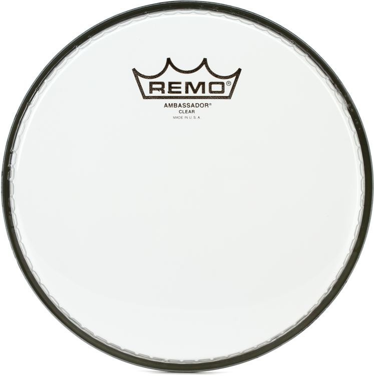 Remo Ambassador Clear Drumhead - 8 Inch