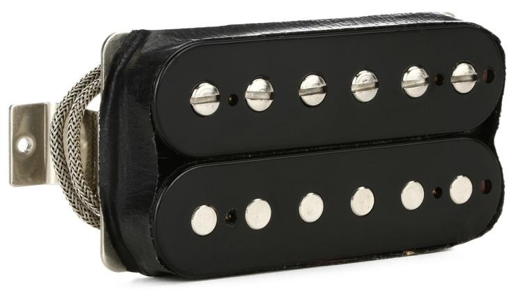 Gibson Accessories Burstbucker Type 2 Pickup - Double Black, Neck Or Bridge, 2-Conductor