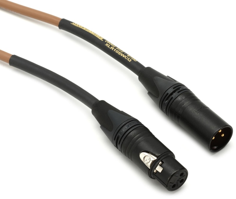 Pro Co Quad Xlr Cable - 10 Foot Brown
