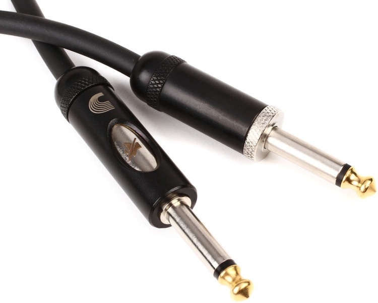 D'addario Pw-Amsk-30 American Stage Straight To Straight Instrument Cable With Kill Switch - 30 Foot