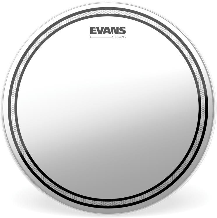 Evans Ec2 Frosted Drumhead - 14 Inch