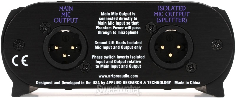 Art Splitcom Pro Microphone Splitter / Combiner