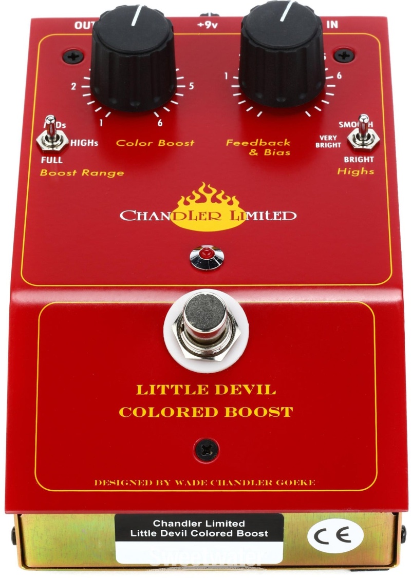 Chandler Limited Little Devil Colored Boost Distortion Pedal