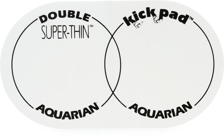 Back In Stock! Aquarian Super-Thin Kick Pad - Double