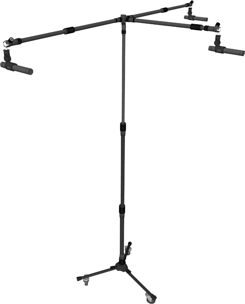 Triad-Orbit Decca Tree System Microphone Stand Package