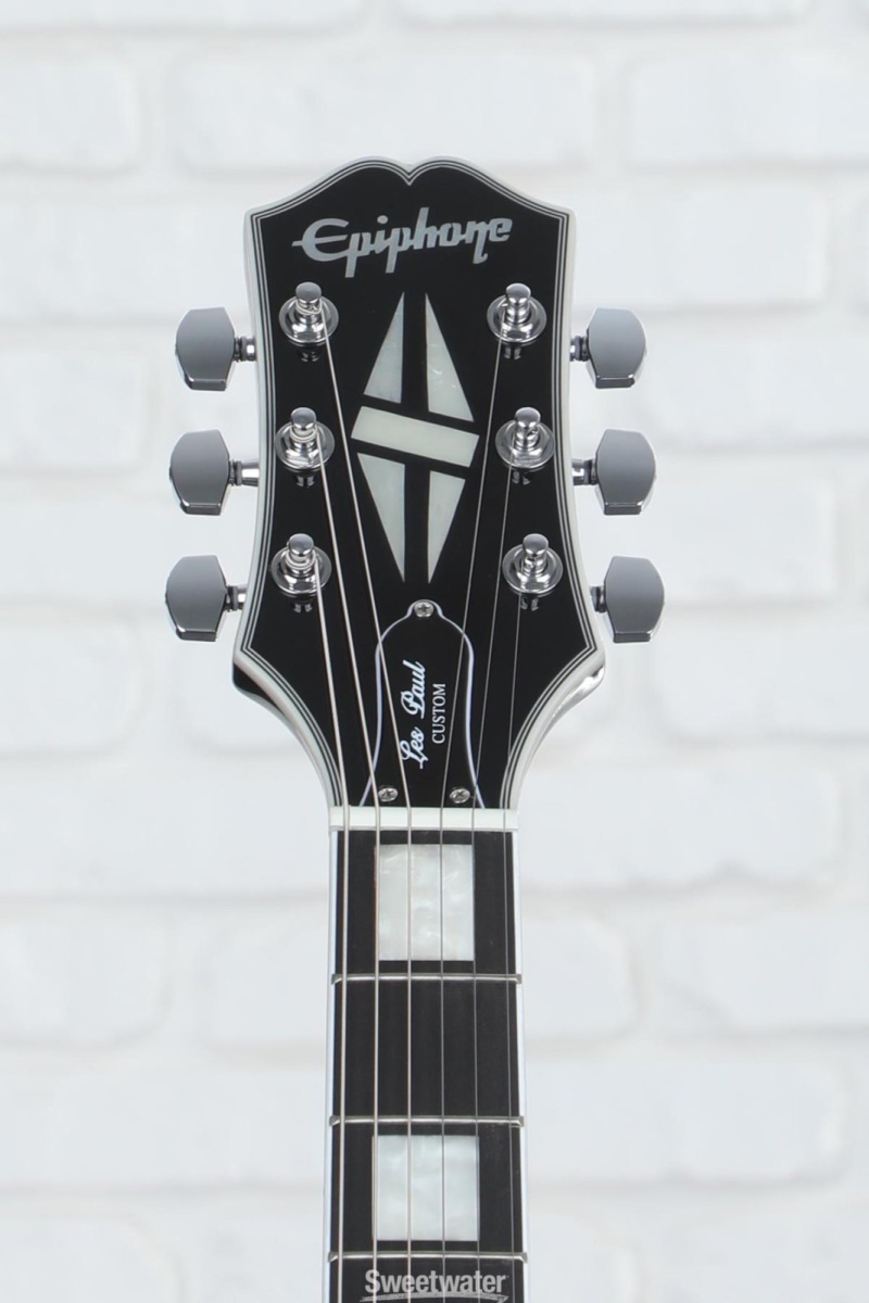 Epiphone Adam Jones Les Paul Custom Antique Silverburst Stud