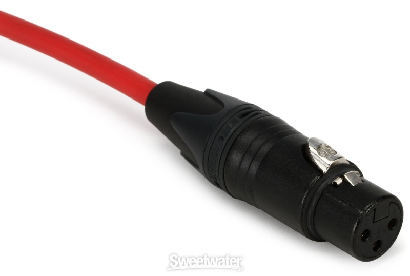 Pro Co Quad Xlr Cable - 20 Foot Red