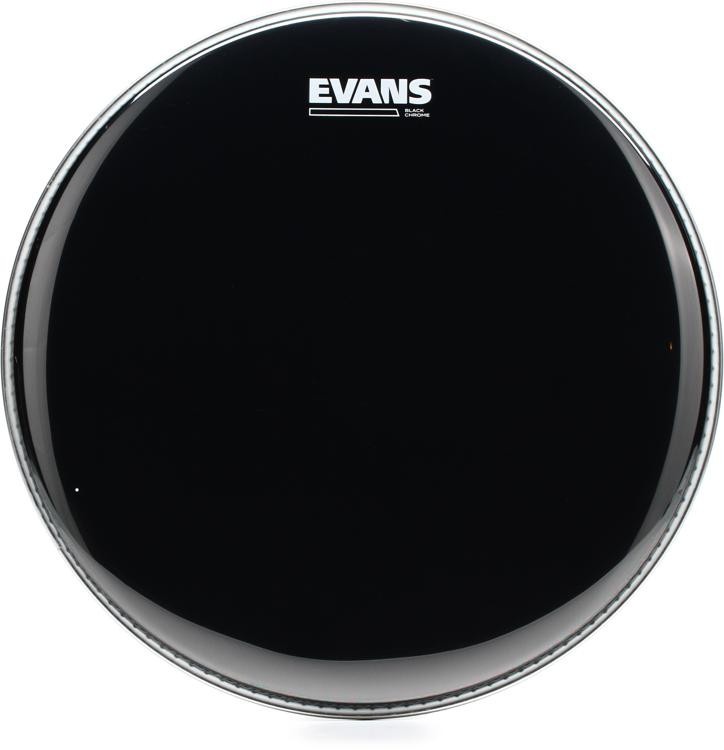 Evans Black Chrome Tom Batter Head - 14 Inch