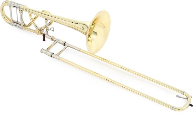 Bach A47x Professional F Attachment Trombone - Clear Lacquer With Artisan X Wrap