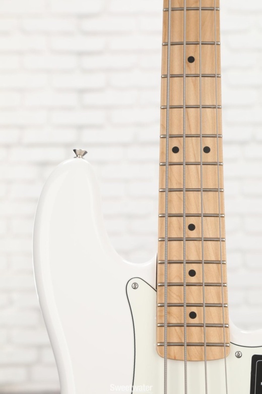 Fender Player Precision Bass - Polar White With Maple Fingerboard