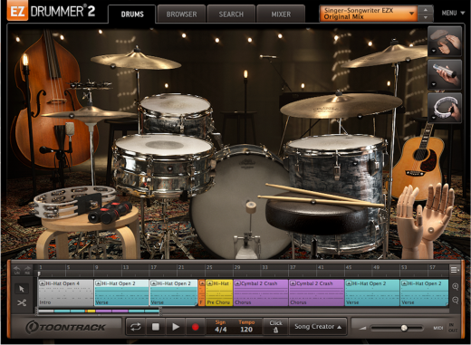 Toontrack Singer-Songwriter Ezx Expansion