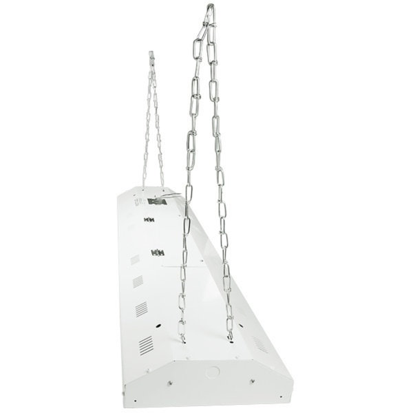 Led Ready High Bay Fixture - Operates 4 Single-Ended Or Double-Ended Direct Wire T8 Led Lamps (Sold Separately)