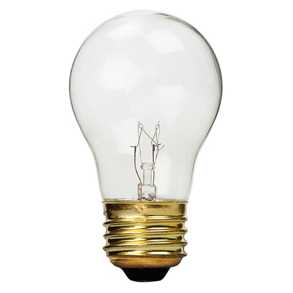 15 Watt - Clear - Incandescent A15 Bulb