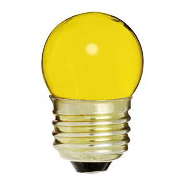 7 Watt - S11 Light Bulb - Ceramic Yellow