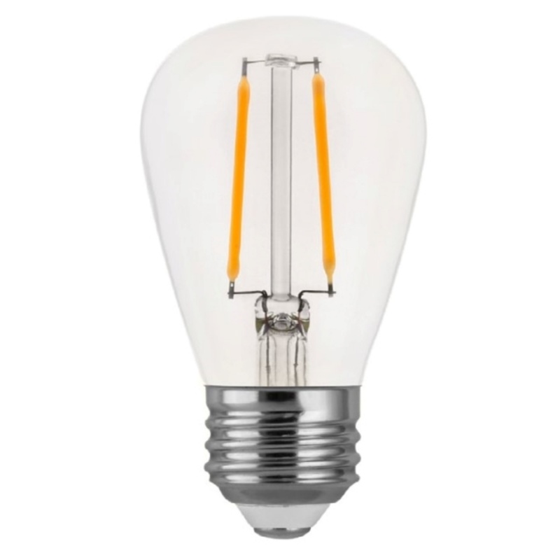 180 Lumens - 2 Watt - 2700 Kelvin - Led S14 Bulb