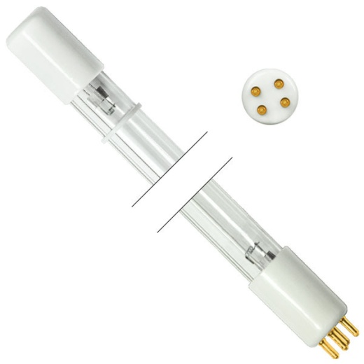 4 Pin Single Ended UV Germicidal Preheated Lamp - 22 Watt - 18 In.