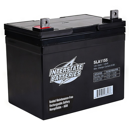 Interstate Batteries SLA1155 - AGM Battery - 12 Volt