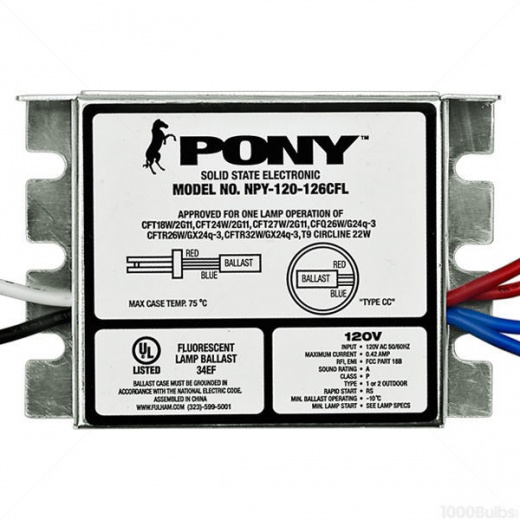 Fulham Pony Npy-120-126-Cfl