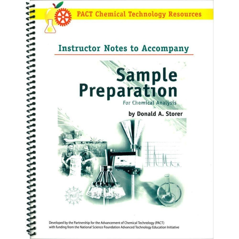 Sample Preparation For Chemical Analysis: Instructor Set