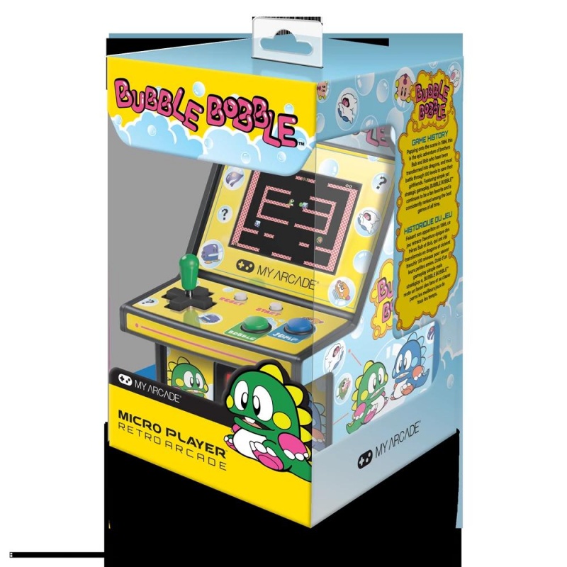 6.75In Retro Bubble Bobble Micro Player