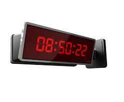 Ip Poe 6 Digit, 4 Inch Digital Clock, Do