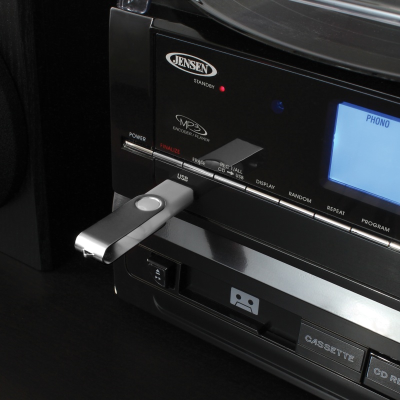 3-Speed Stereo Turntable Cd System