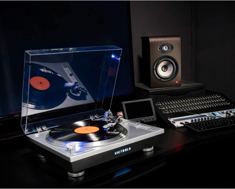Victrola Pro Usb Record Player Turntable