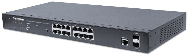 16-Port Gigabit Ethernet Poe+ Web-Manage