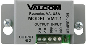 Valcom Matching Transformer Line Input