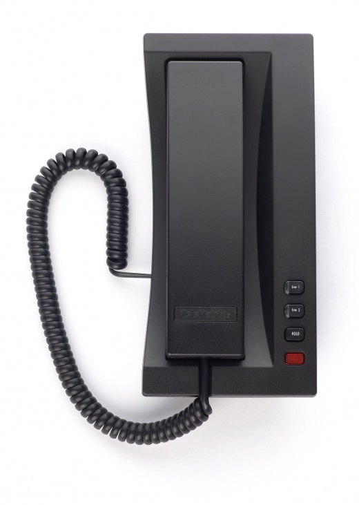 Cetis Telematrix 3302Trm Black Two-Line Common Area Phone with Message Waiting Light