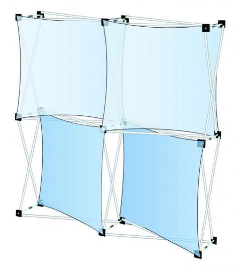 Collage Pop-Up™ Kits, Lg22 Frame, 4 Cf1d