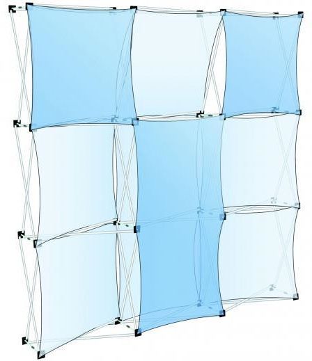 Collage Pop-Up™ Kits, Lg33 Frame, 2 Cf1a, 4 Cf1d, 1 Cf1e, Cf2a