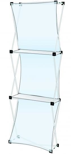 Collage Pop-Up™ Kits, Lg13 Frame, 2 Ck Shelves, 1 Cf3c
