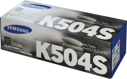 Original Samsung (Clt-K504s) Toner Cartridge – Black