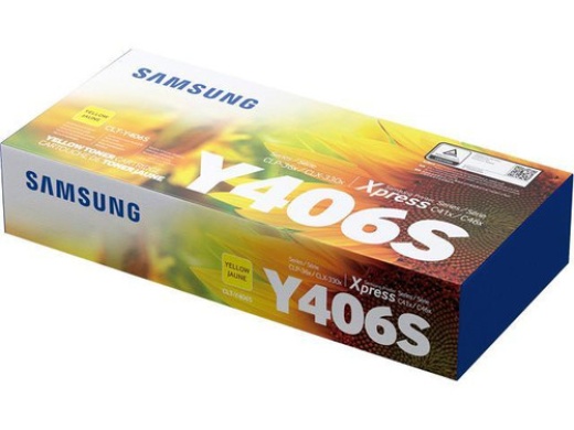 Original Samsung (Clt-Y406s) Toner Cartridge – Yellow