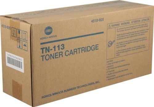 Tn113 | Original Konica Minolta (4518-605) Toner Cartridge - Black