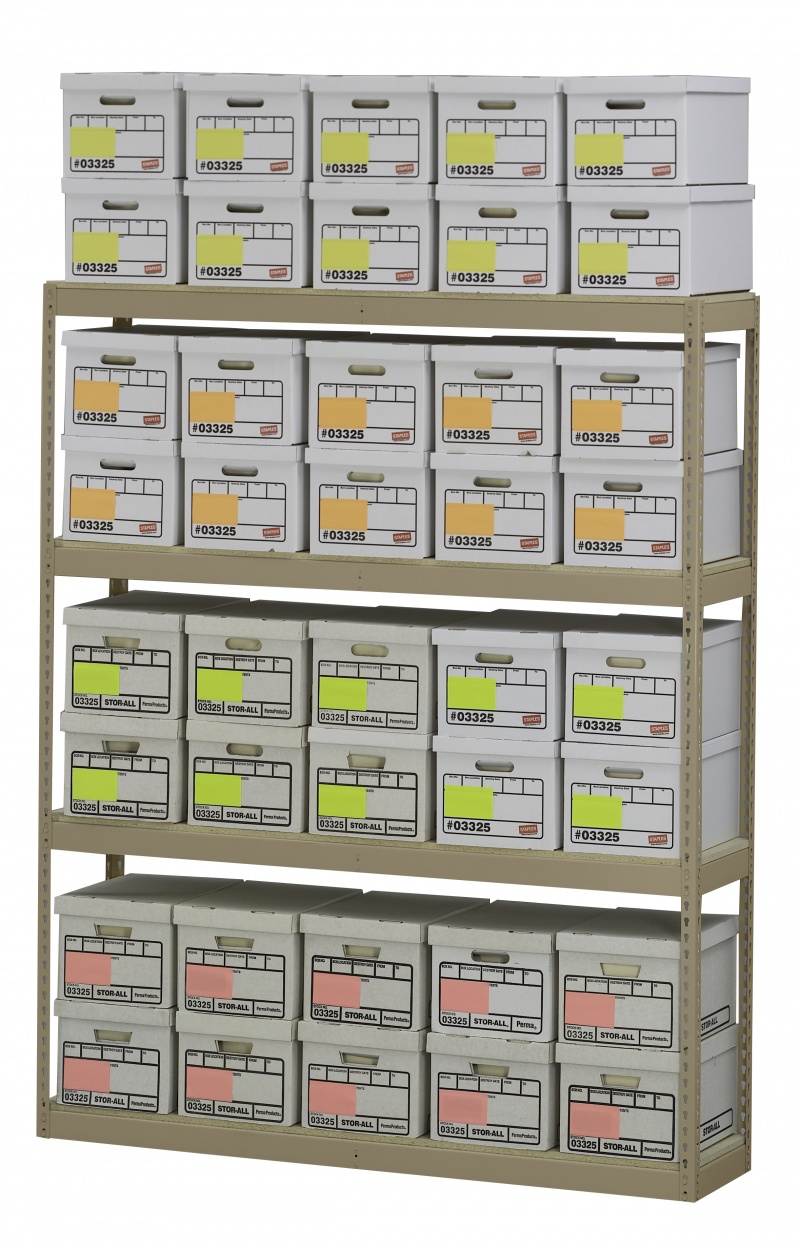 ZLine Archive Shelving Unit With Decking