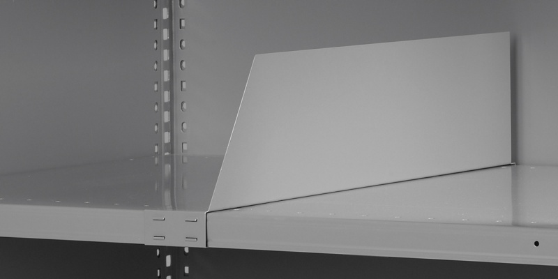 Adjustable Shelf Divider For Q-Line Shelving