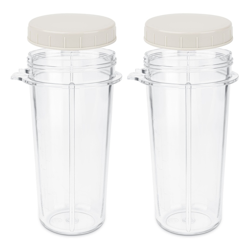Personal Blender® Bpa-Free Blending Cups With Lids, Set Of 2 (16 Oz)