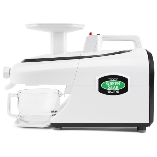 Greenstar® Elite Jumbo Twin Gear Slow Masticating Juicer White