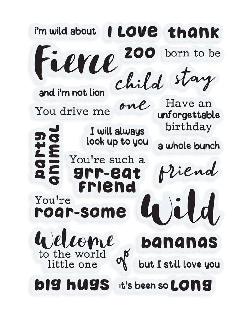 Wild About Zoo Stamp Set
