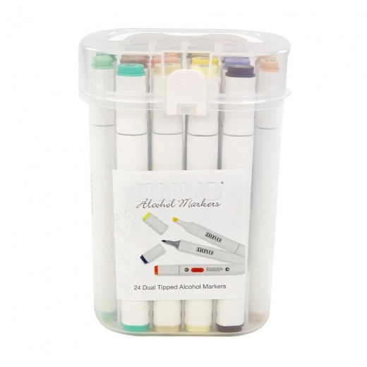 Nuvo Alcohol Markers 12/Pkg Perfect Pastels