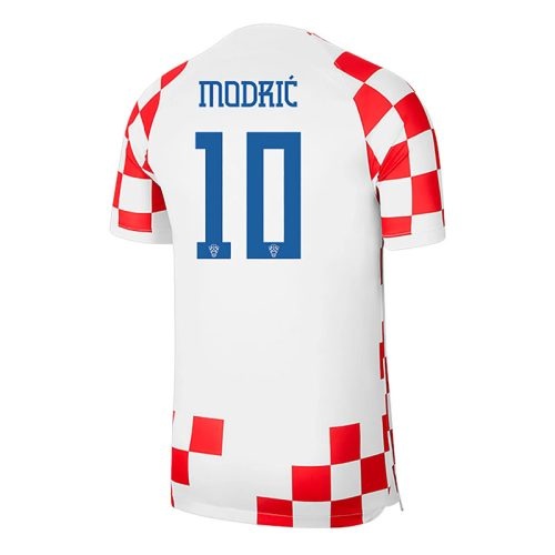 2022 Croatia Modric #10 Home Soccer Jersey