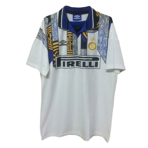 Retro 1995-1996 Inter Milan Away Soccer Jersey, Size: 2Xl