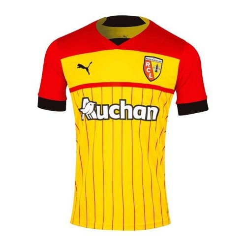 2022-2023 Rc Lens Home Soccer Jersey, Size: 2Xl
